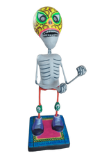 Cargar imagen en el visor de la galería, Luchador de barro policromado