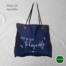 Cargar imagen en el visor de la galería, Bolsa de mezclilla
