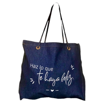 Cargar imagen en el visor de la galería, Bolsa de mezclilla