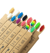 Cargar imagen en el visor de la galería, Kit de cepillos de dientes de bambú