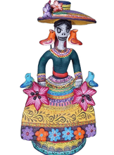 Cargar imagen en el visor de la galería, Catrina multicolor
