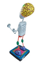 Cargar imagen en el visor de la galería, Luchador de barro policromado