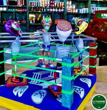 Cargar imagen en el visor de la galería, Luchador de barro policromado