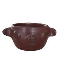 Cargar imagen en el visor de la galería, Salsera de barro bruñido