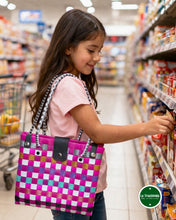 Cargar imagen en el visor de la galería, Bolsas tejidas de plástico
